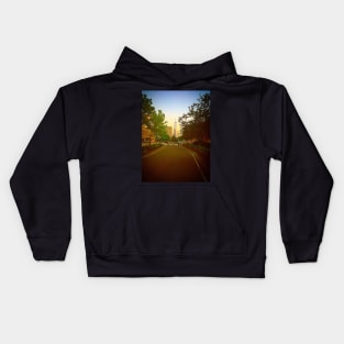 Hudson River Greenway, Manhattan, NYC Kids Hoodie